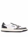 Autry Classic White Leather Sneakers In Multi