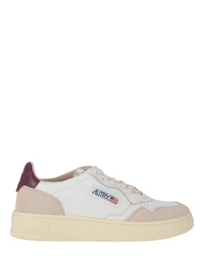 AUTRY AUTRY MEDALIST LOW MAN LEAT/SUEDE
