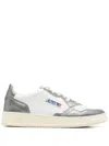 Autry Medalist Low Man Sneakers In Silver