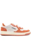 AUTRY AUTRY MEDALIST LOW MAN SUEDE/HAIR TERRACOTTA