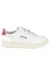Autry Top White Red Sneakers In Wht Red
