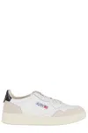 Autry Leather And Suede Medalist Low Sneakers In White