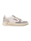 Autry Medalist Low Sneakers Contrast Panels In Multi