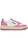 Autry Medalist Bi-color Leather Sneakers