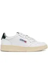 Autry White Sneakers With Smooth Leather Upper In White