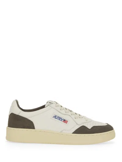 Autry Medalist Low Sneaker In Green