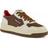 Autry Medalist Low Sneaker In Brown