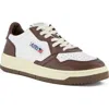 Autry Medalist Low-top Leather Sneakers In Brown