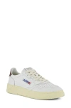 Autry Medalist Low Sneaker In Leather/ Leather White/ Brown