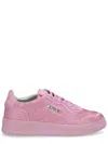 Autry Medalist Low Sneaker In Pink