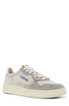 Autry Sneakers Medalist In Suede Grey/cream