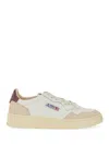 Autry Medalist Low Sneaker In Red