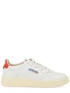 Autry Medalist Low Sneakers In Soft Leather With Cushioned Comfort In White
