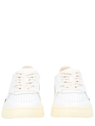 Autry Medalist Low Trainer In White