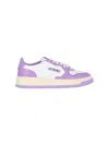 Autry Medalist Low Lavender Purple Sneakers In Purple