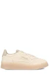 Autry Medalist Sneakers In Beige Suede