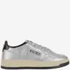 Autry Medalist Low Sneakers In Silver