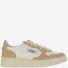 Autry Medalist Low Sneakers In Brown