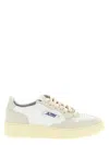 Autry Low Top Perforated Detailing Sneakers In White