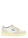 Autry Low Top Perforated Detailing Sneakers In White