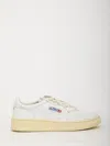 Autry Medalist Low Leather Sneakers White In White