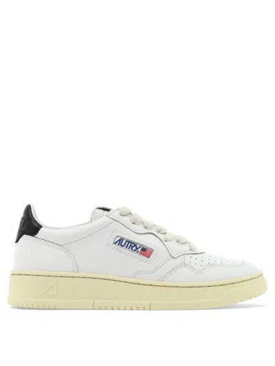 Autry White Lace Up Sneakers