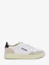Autry Leather And Suede Medalist Low Sneakers In White