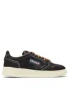 Autry Medalist Sneakers In Chocolate Pony Skin In Brown