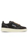 Autry Medalist Sneakers In Chocolate Pony Skin In Brown