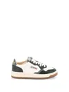 Autry Medalist Low-top Leather In Black