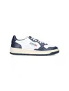 Autry Low Top Leather Sneakers In Blue