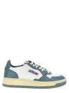 Autry Medalist Low Sneakers Light Blue In Blue