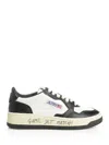 Autry Medalist Low Sneakers Gold In Black