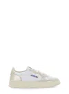 Autry Medalist Leather Low-top Sneakers In White