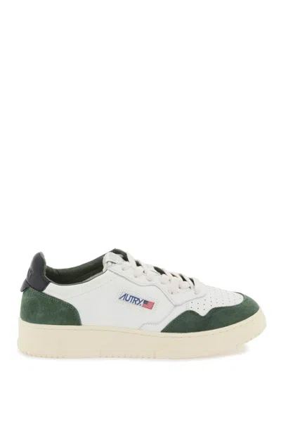 Autry Medalist Low Sneakers In Green