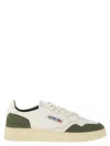Autry Medalist Low Sneakers In Goatskin And Suede