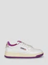 Autry White Leather Sneakers In White