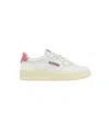 Autry Medalist Low Sneakers In Soft Leather With Cushioned Comfort