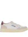 Autry Medalist Low Sneaker In Red