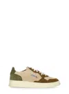 Autry Suede Leather Low Top Sneakers In Multi