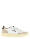 Autry Medalist Low-top Sneakers With Suede Accents In Multi