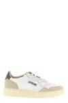 Autry Medalist Low-top Sneakers With Suede Accents In Multi