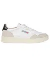 Autry Leather And Suede Medalist Low Sneakers In White