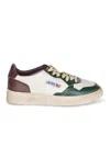 Autry Leather-panelled Sneakers In Multi