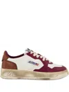 Autry Medalist Leather Low-top Sneakers In Multi