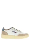 Autry White Medialist Leather Sneakers