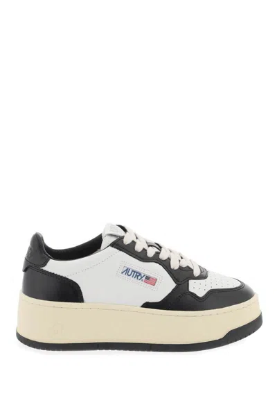 Autry Medalist Low Sneakers In Mixed Colours