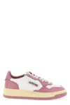 Autry Medalist Low Low-top Sneakers With Smooth In Pink