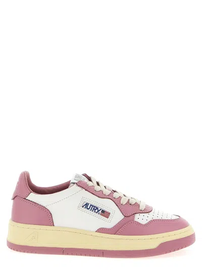 Autry 'medalist Low' Sneakers In Pink