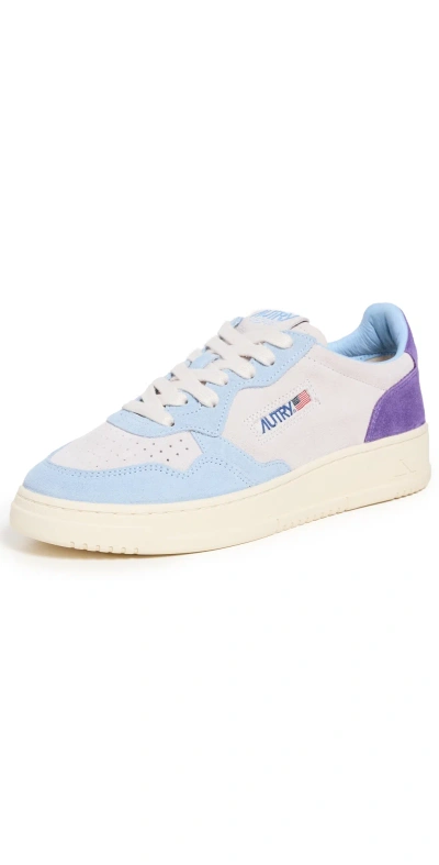 AUTRY MEDALIST LOW SNEAKERS PRT/MAUVE